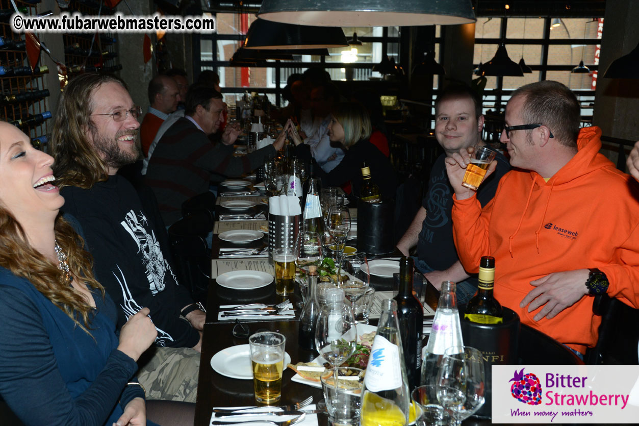 Leaseweb Dinner at Bar Italia