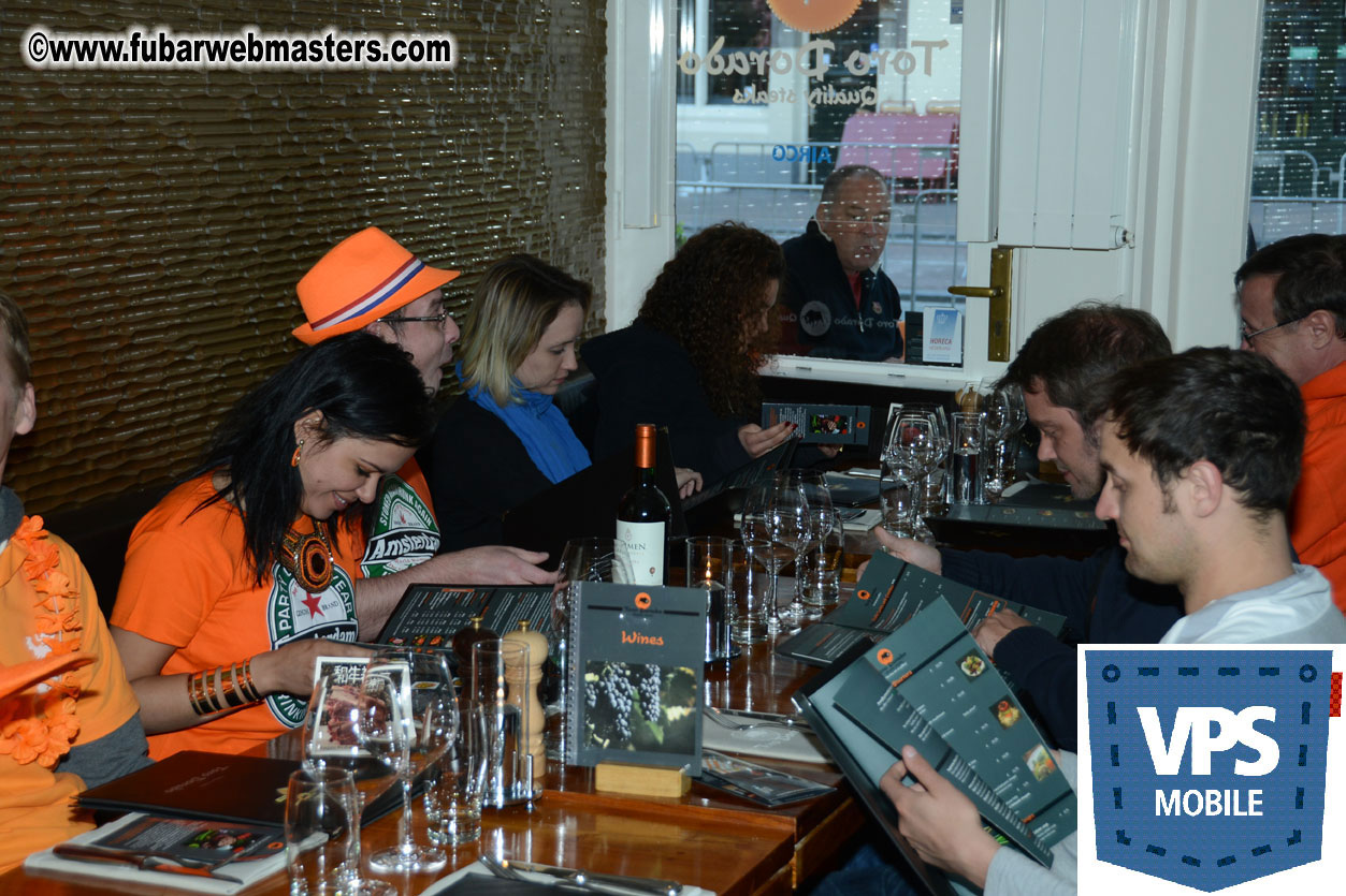 Dinner at Toro Dorado