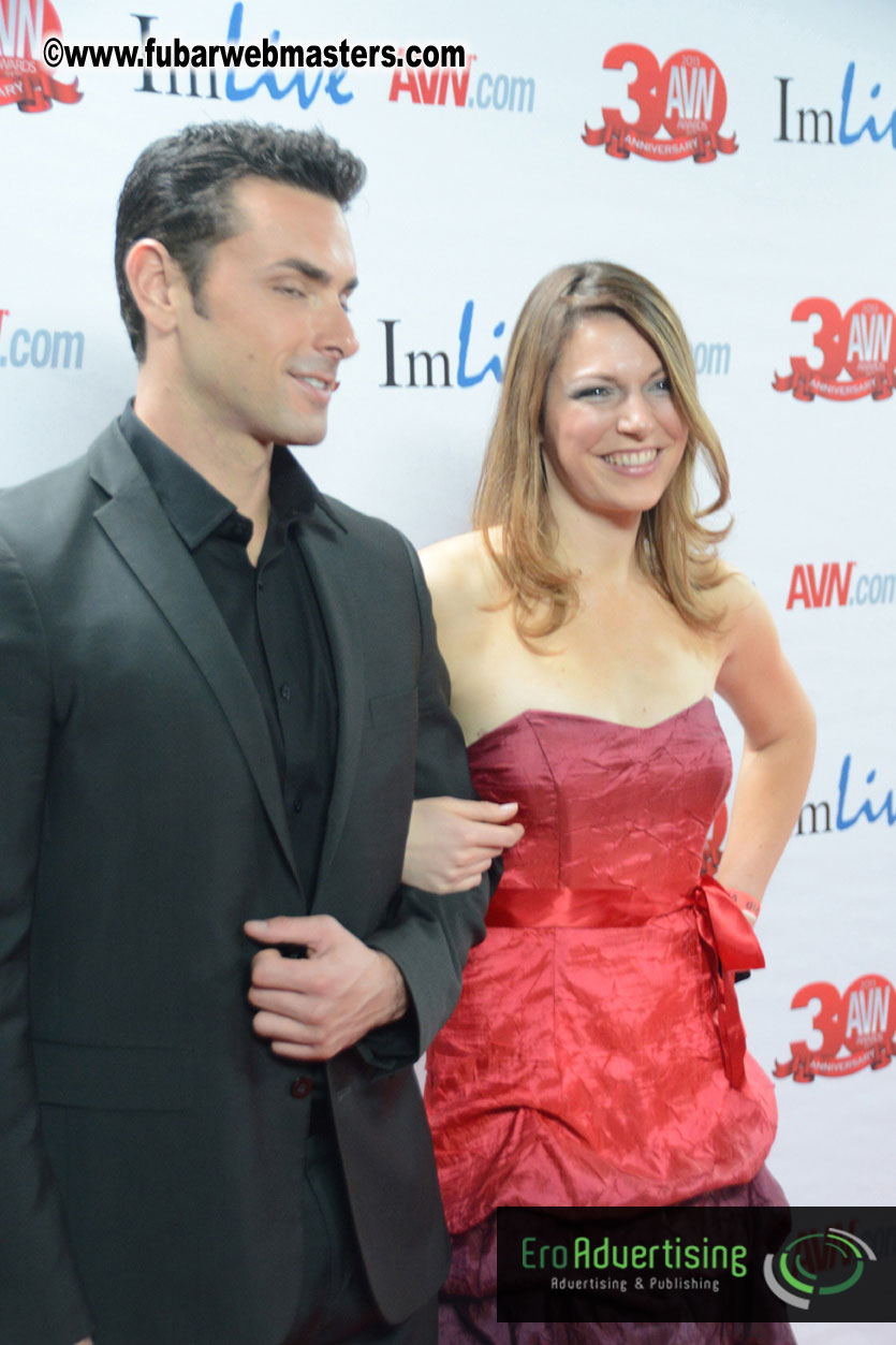 Red Carpet Arrivals for the AVN Awards