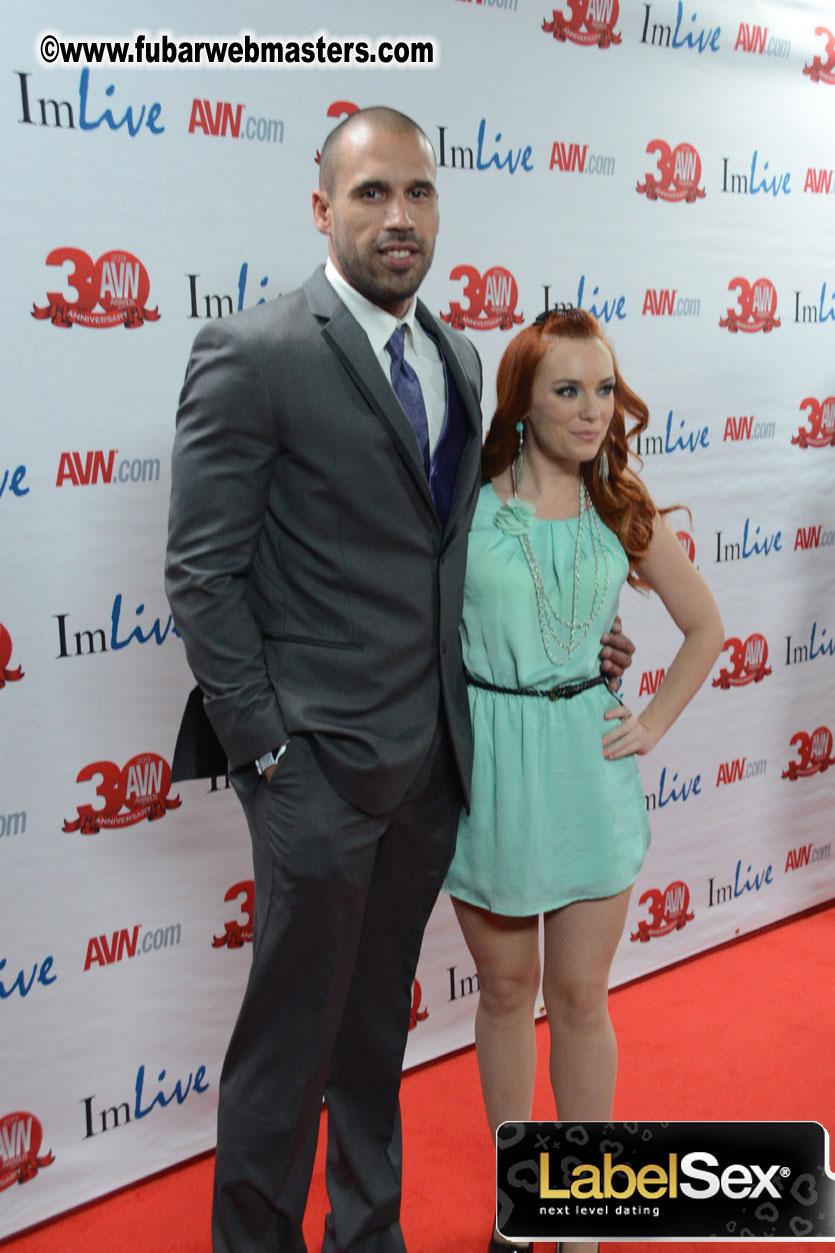 Red Carpet Arrivals for the AVN Awards