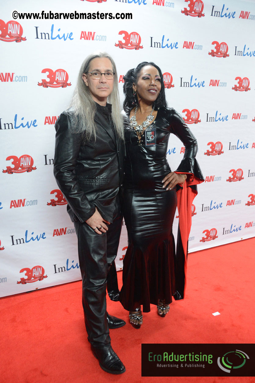 Red Carpet Arrivals for the AVN Awards
