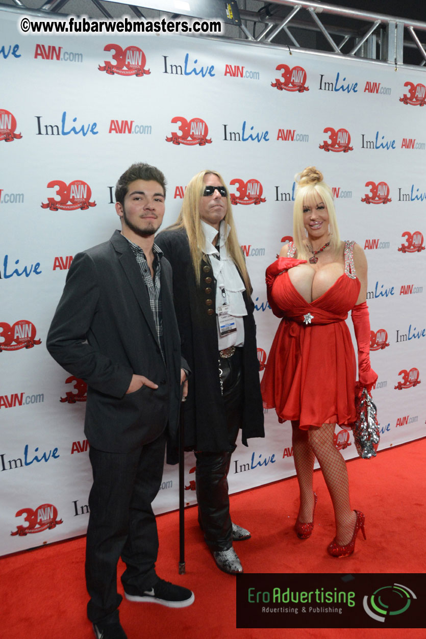 Red Carpet Arrivals for the AVN Awards