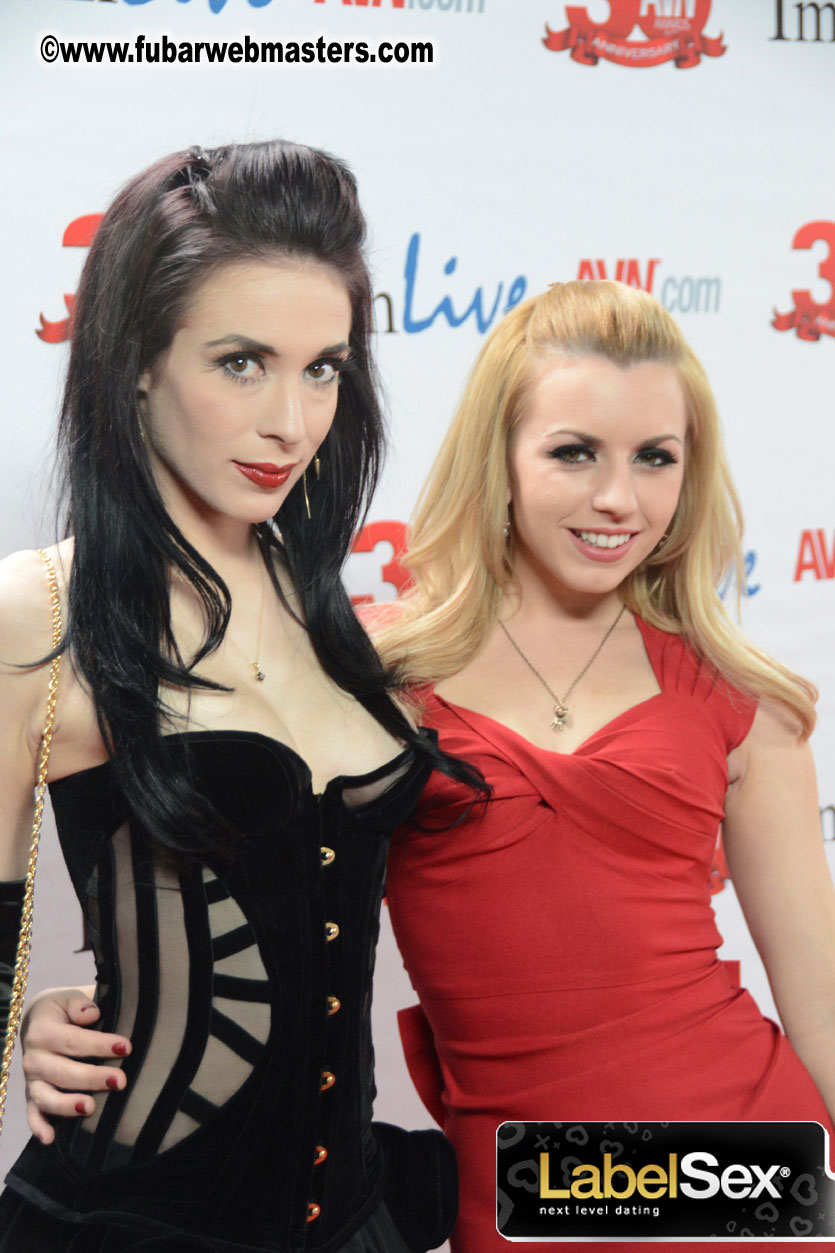 Red Carpet Arrivals for the AVN Awards