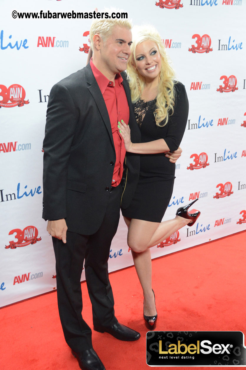 Red Carpet Arrivals for the AVN Awards