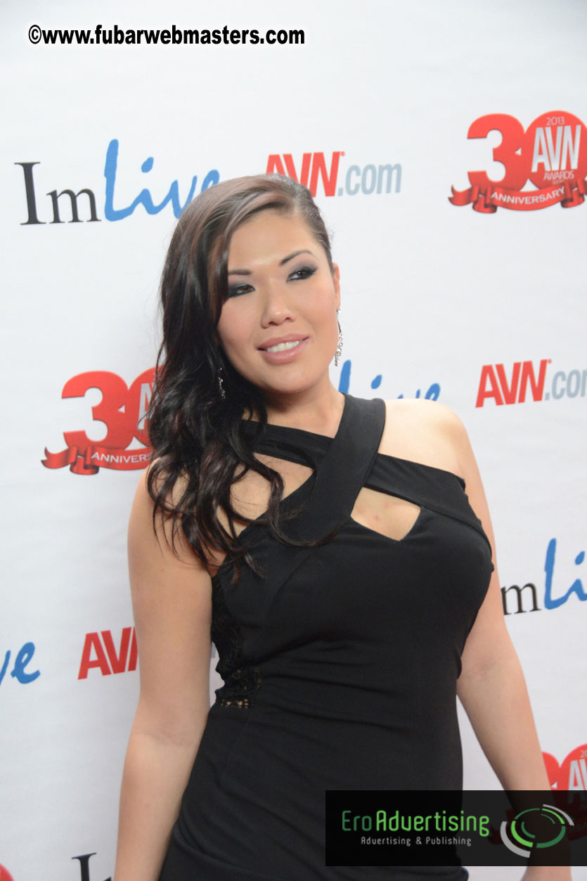 Red Carpet Arrivals for the AVN Awards