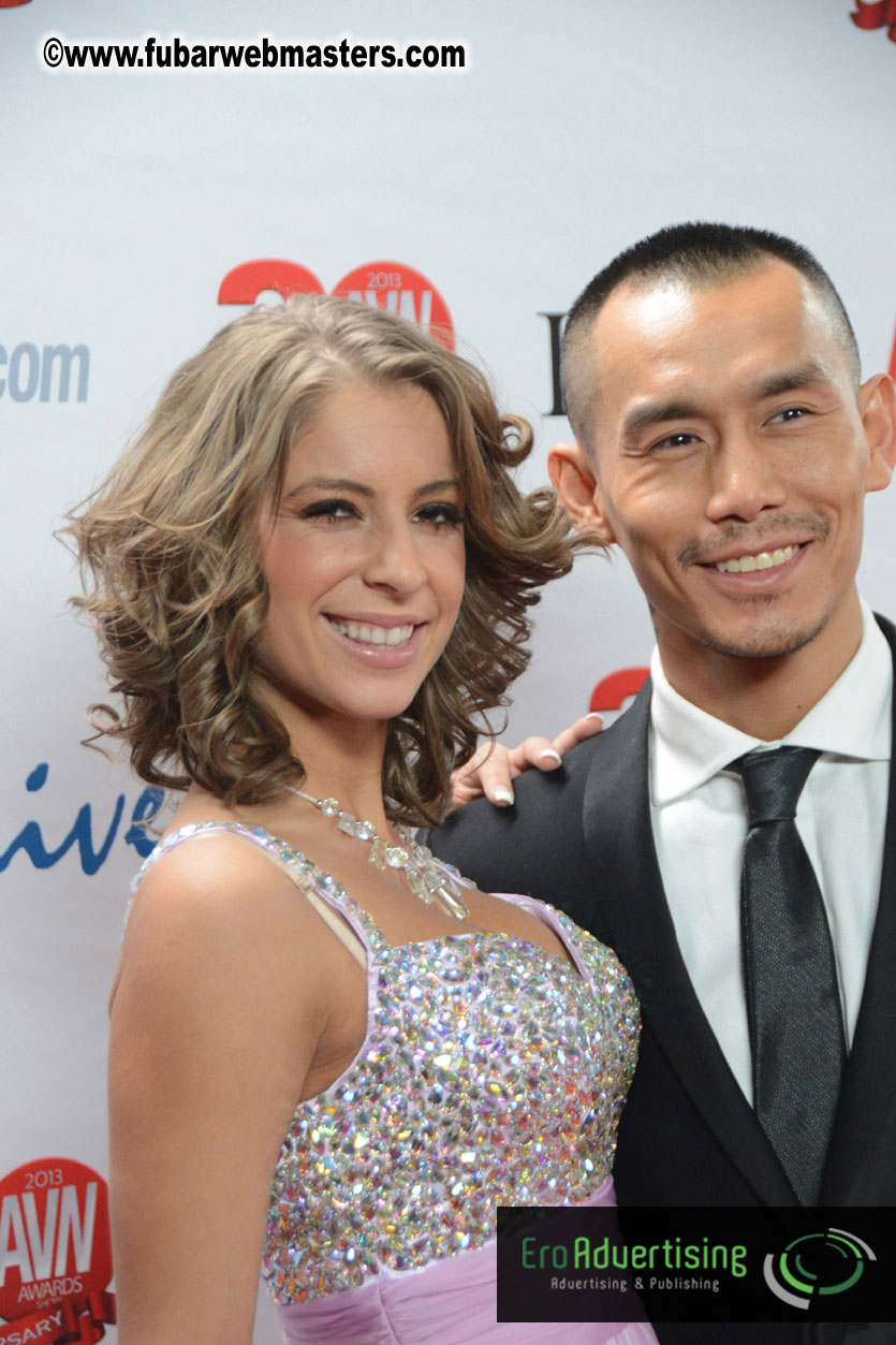 Red Carpet Arrivals for the AVN Awards