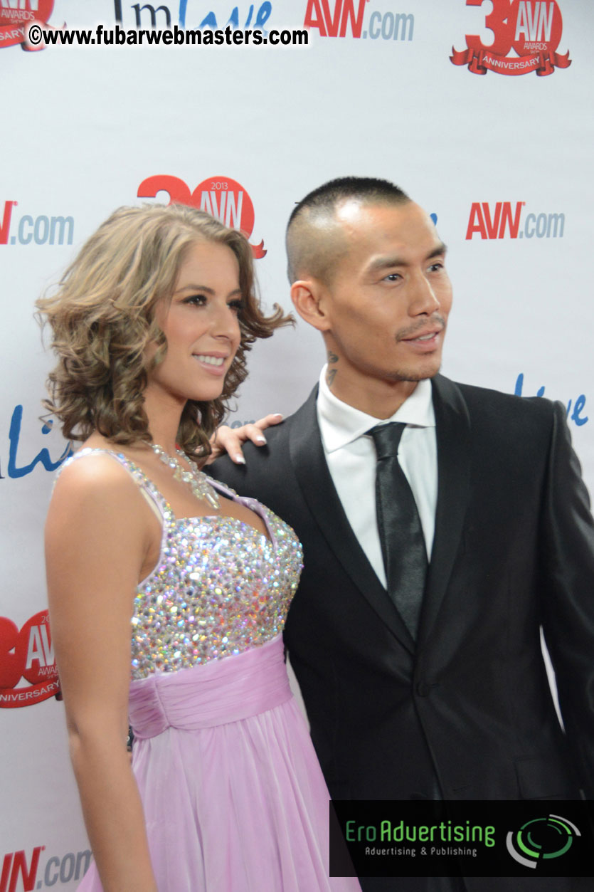 Red Carpet Arrivals for the AVN Awards