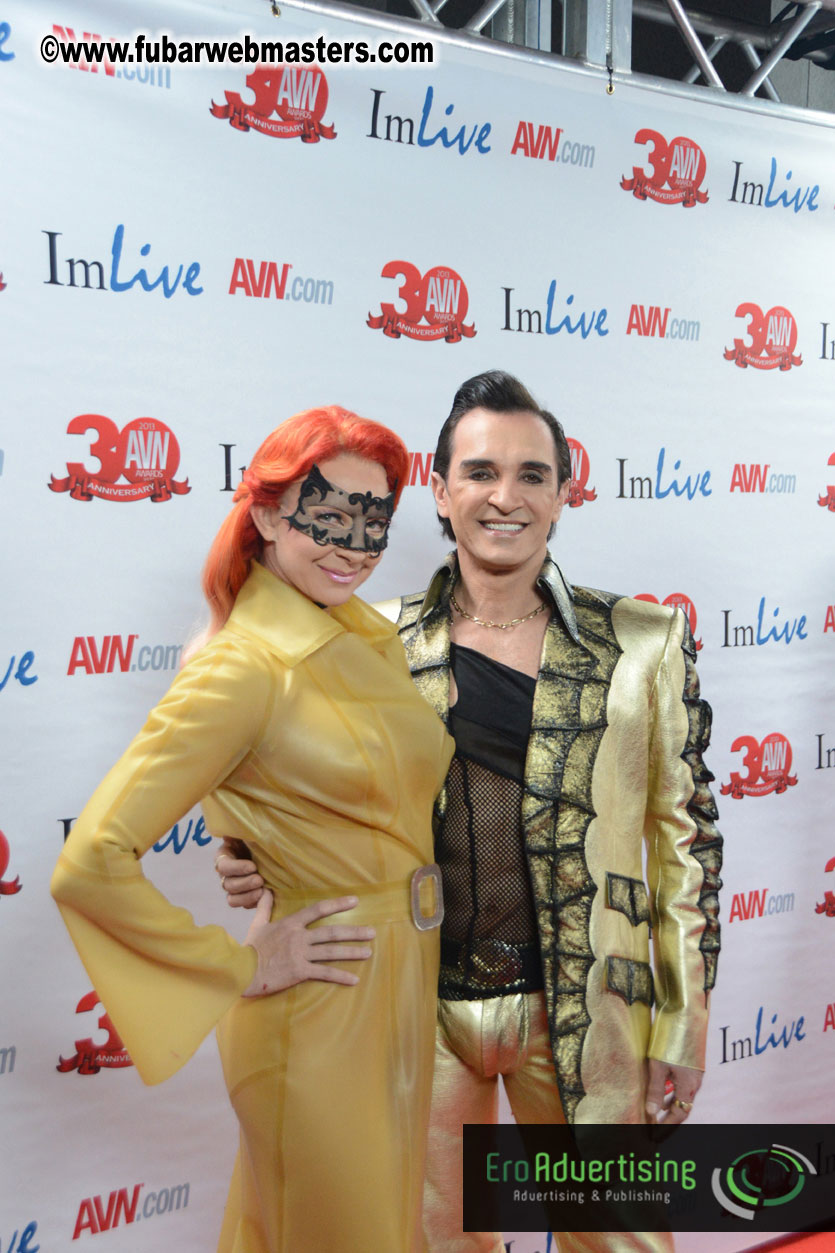 Red Carpet Arrivals for the AVN Awards