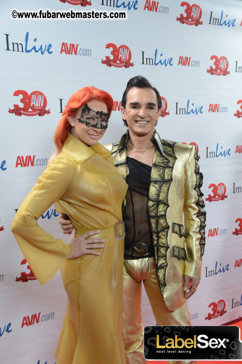 Red Carpet Arrivals for the AVN Awards