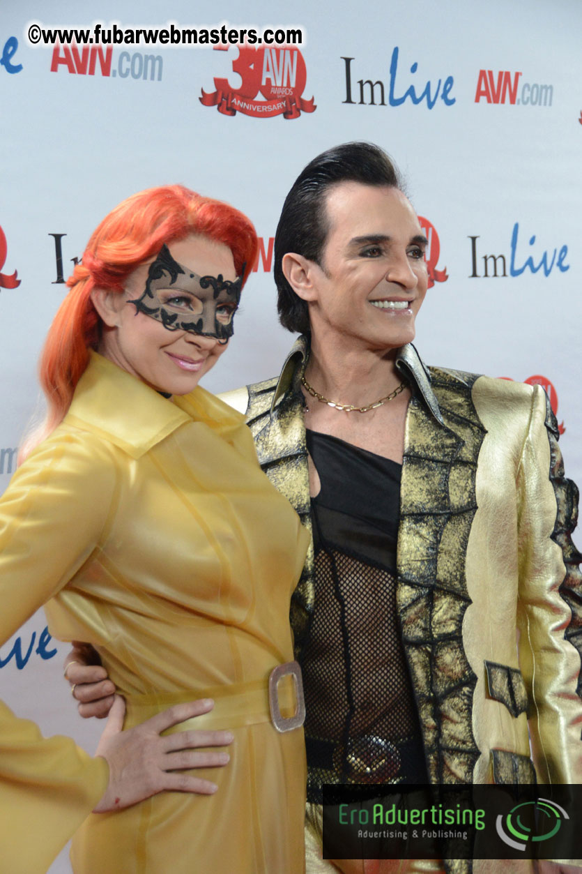 Red Carpet Arrivals for the AVN Awards