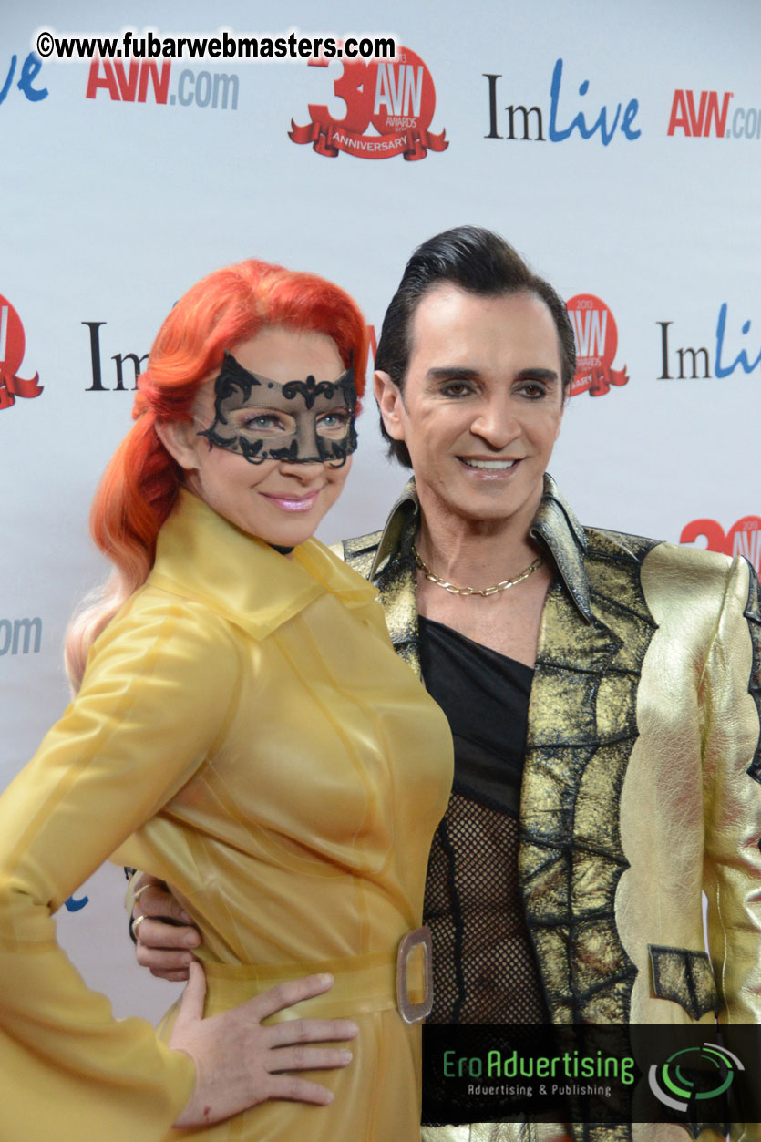 Red Carpet Arrivals for the AVN Awards