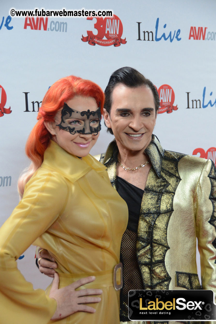 Red Carpet Arrivals for the AVN Awards