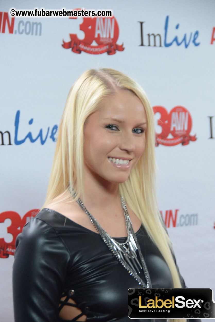 Red Carpet Arrivals for the AVN Awards