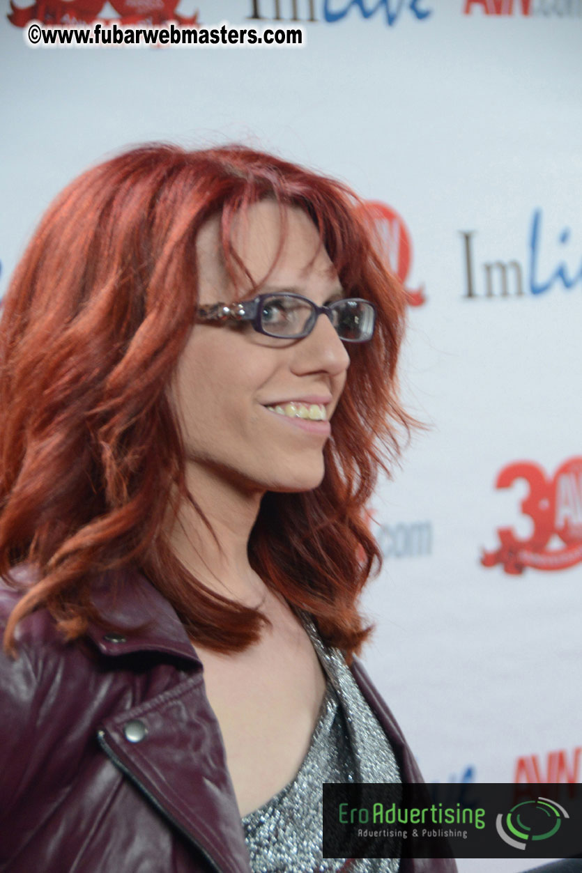 Red Carpet Arrivals for the AVN Awards