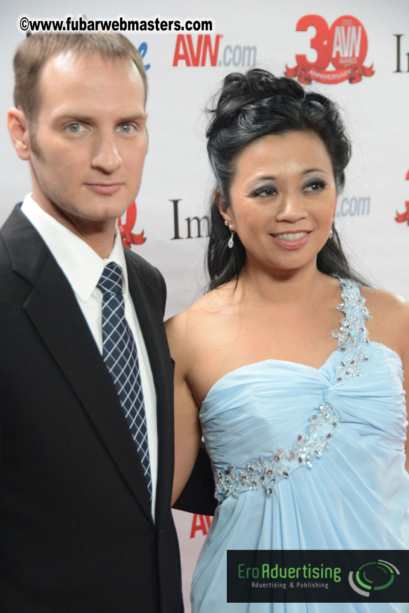 Red Carpet Arrivals for the AVN Awards