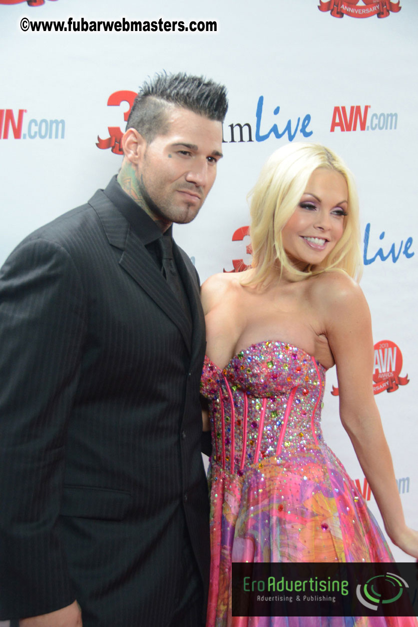 Red Carpet Arrivals for the AVN Awards