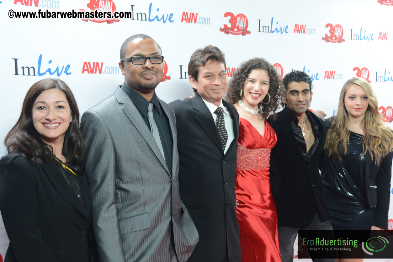 Red Carpet Arrivals for the AVN Awards