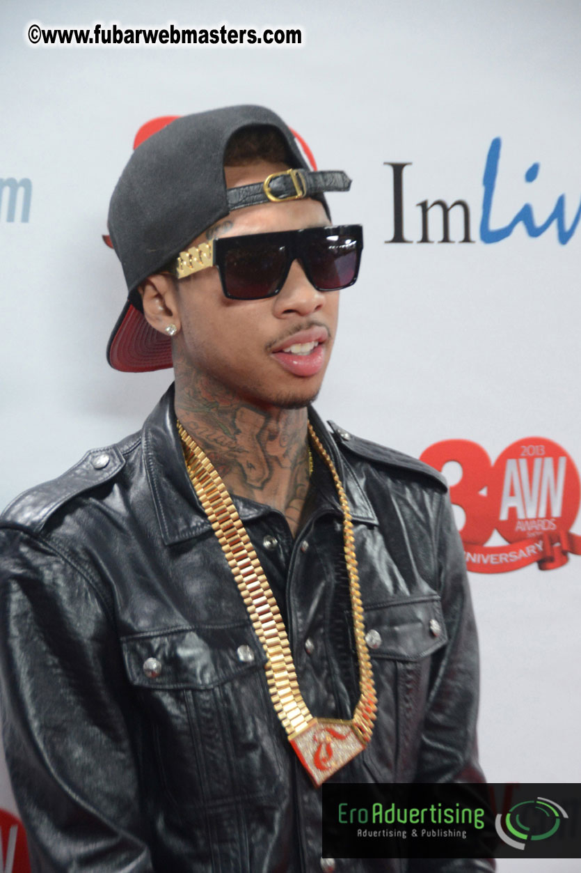 Red Carpet Arrivals for the AVN Awards