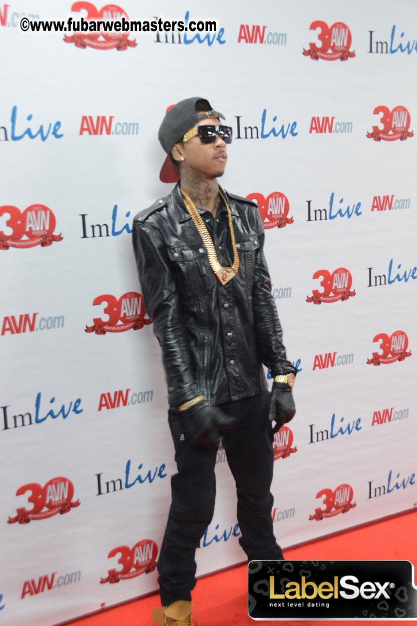 Red Carpet Arrivals for the AVN Awards