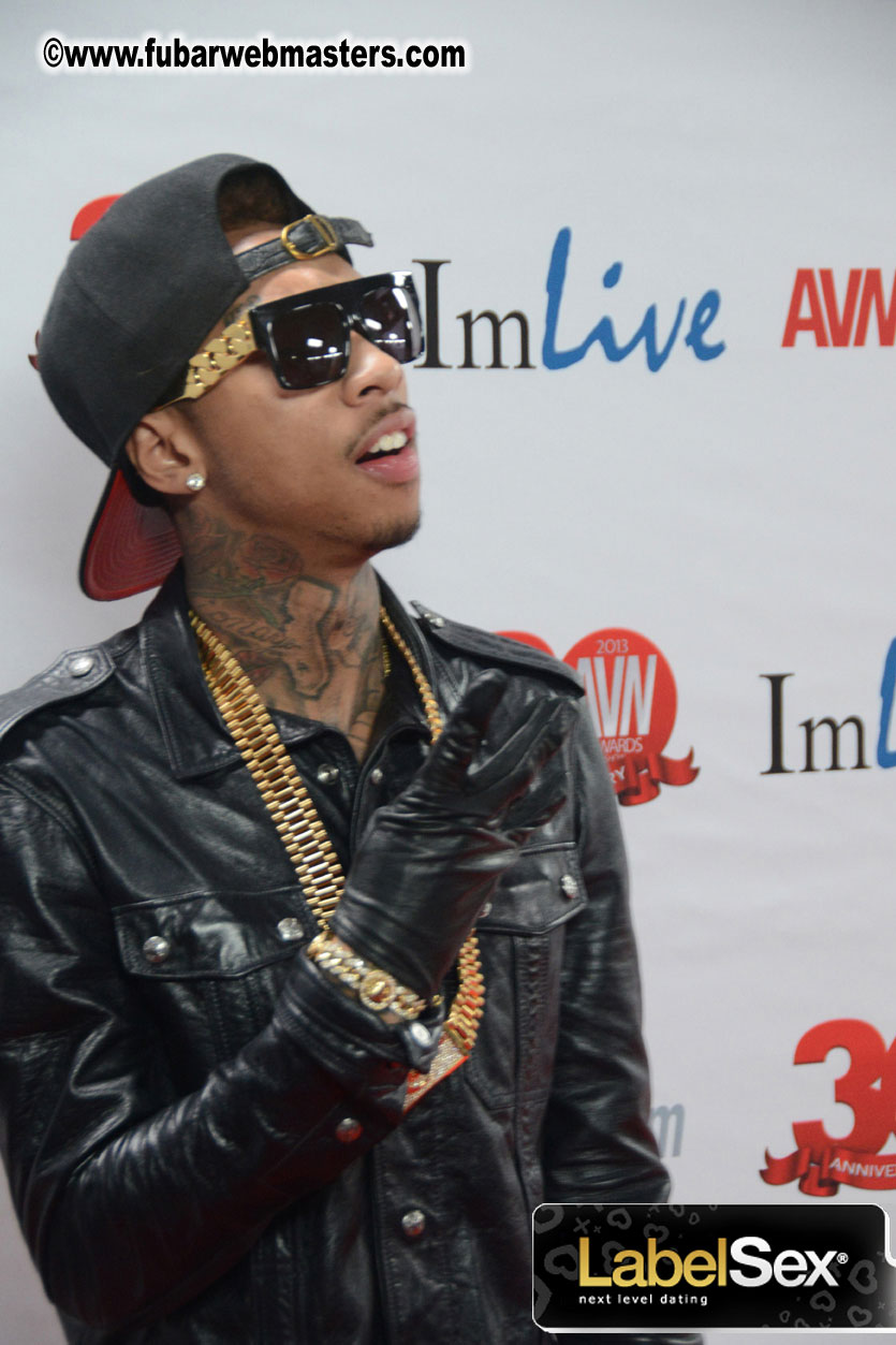 Red Carpet Arrivals for the AVN Awards