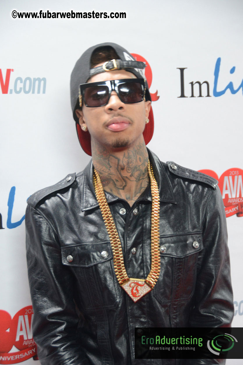 Red Carpet Arrivals for the AVN Awards