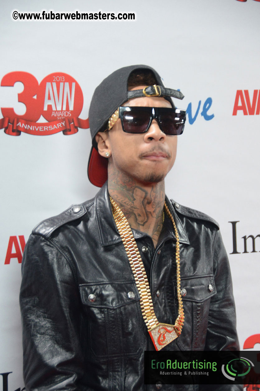 Red Carpet Arrivals for the AVN Awards