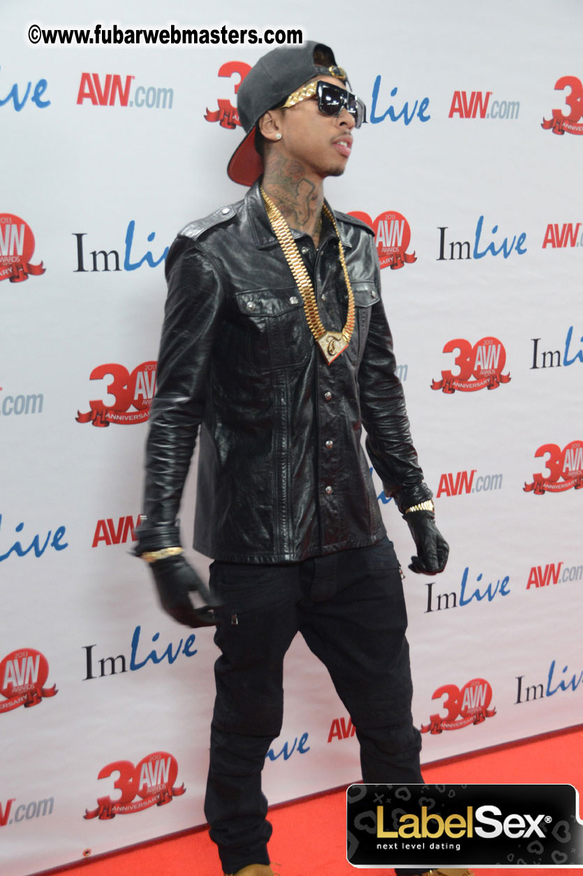 Red Carpet Arrivals for the AVN Awards