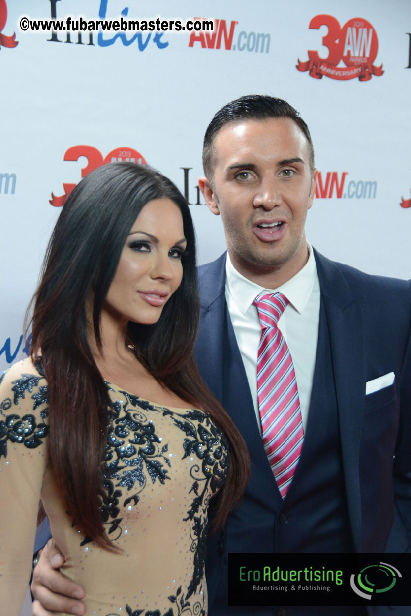 Red Carpet Arrivals for the AVN Awards