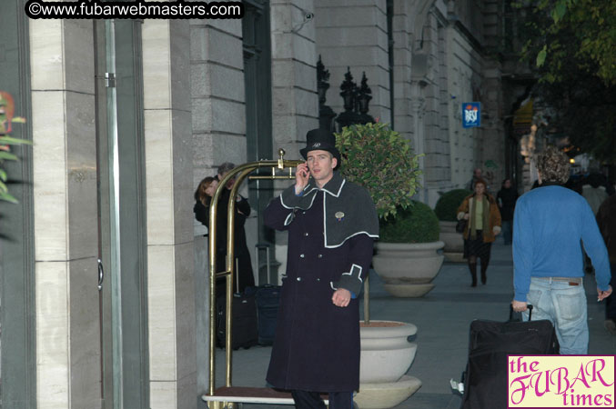 AOE Webmasters Tour of Budapest