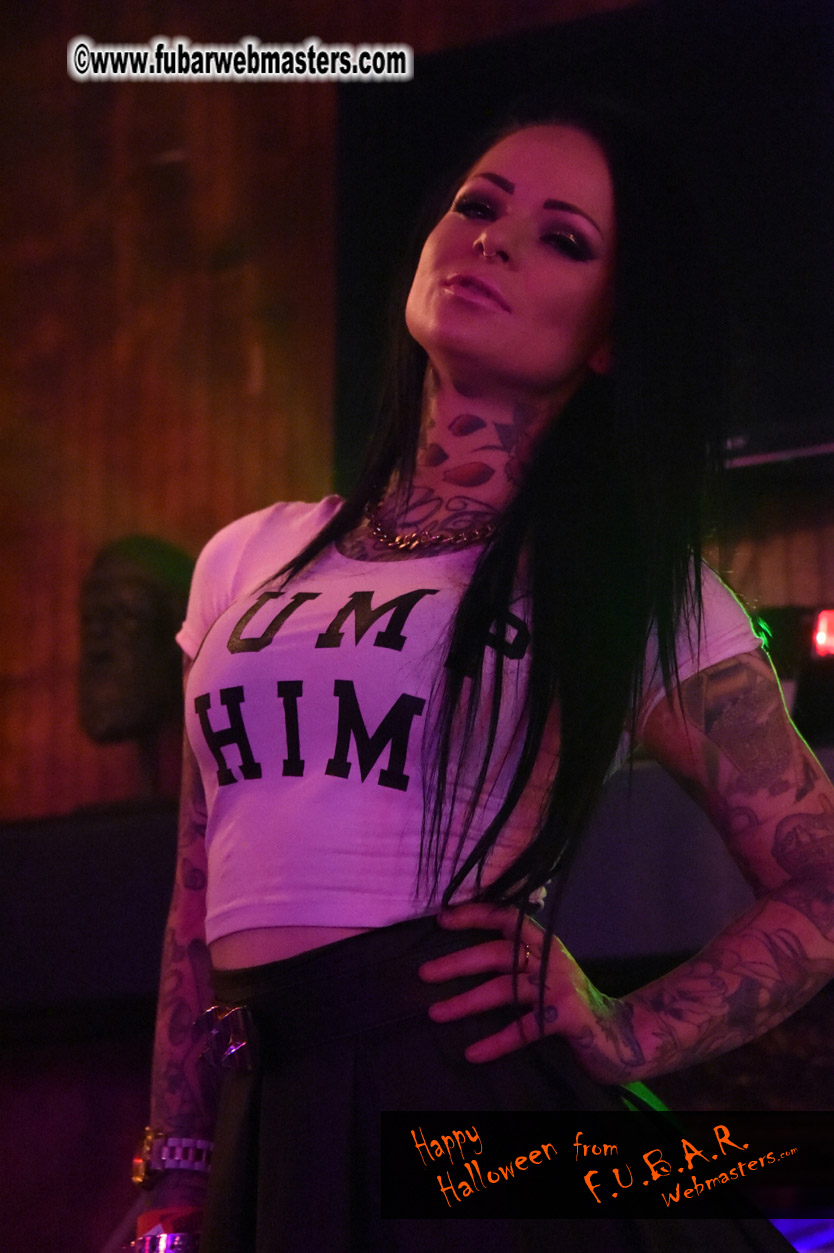 AVN Halloween Porn Star party  - part one