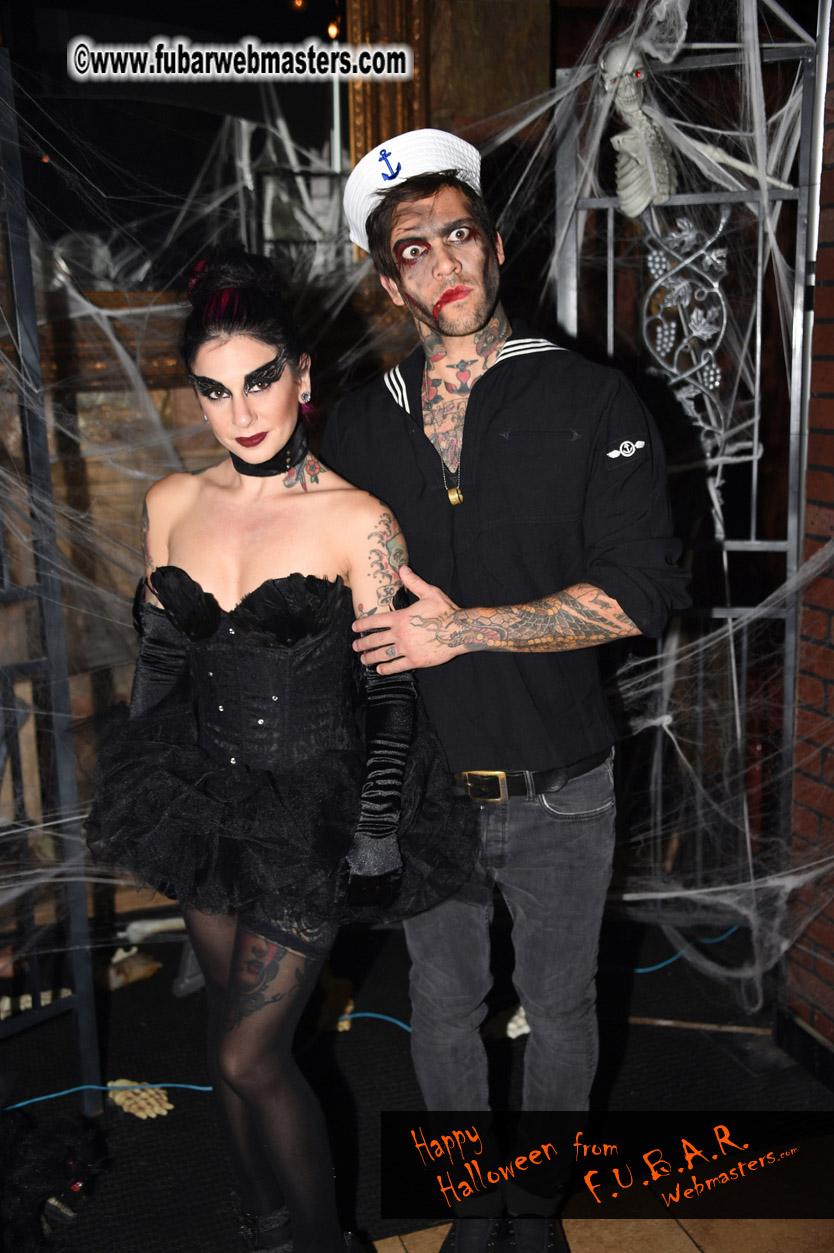 AVN Halloween Porn Star party  - part two