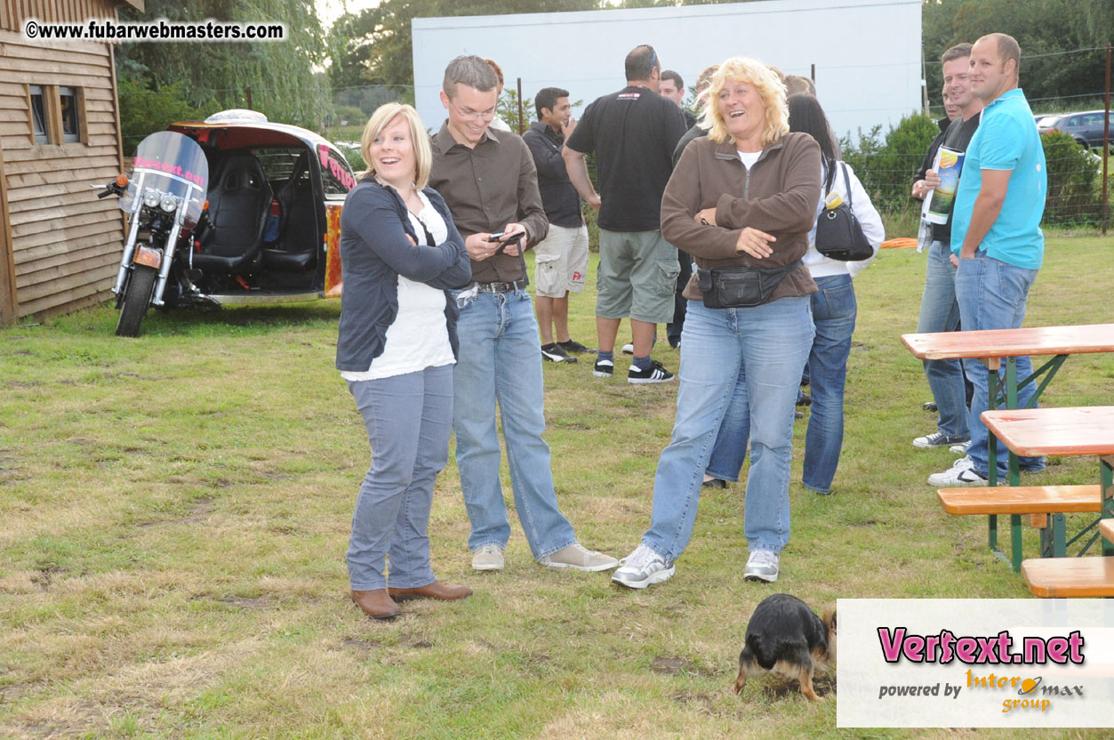 Friday - Behind the scenes & Party