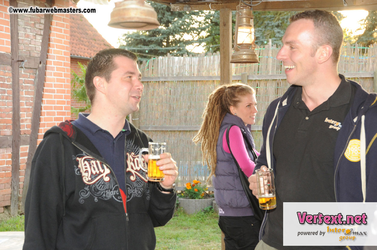 Friday - Behind the scenes & Party