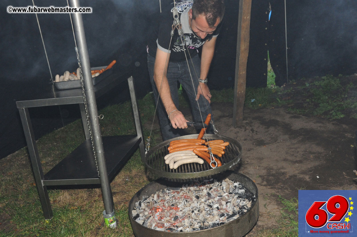 Friday - Behind the scenes & Party