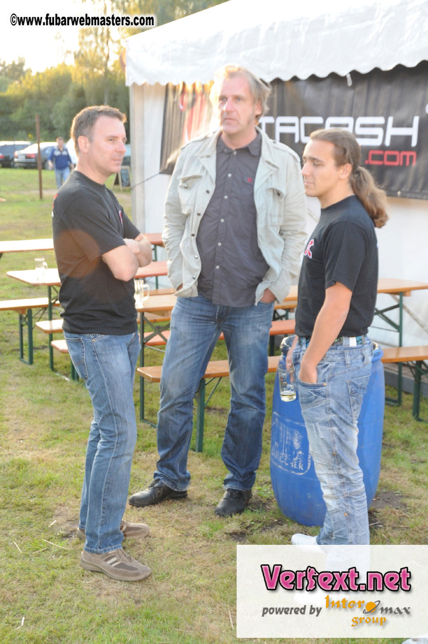 Friday - Behind the scenes & Party