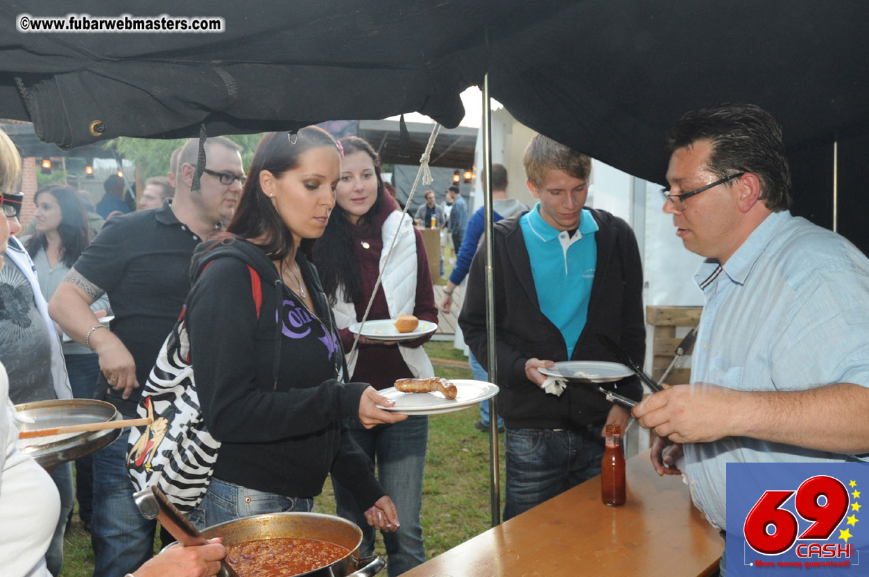 Friday - Behind the scenes & Party