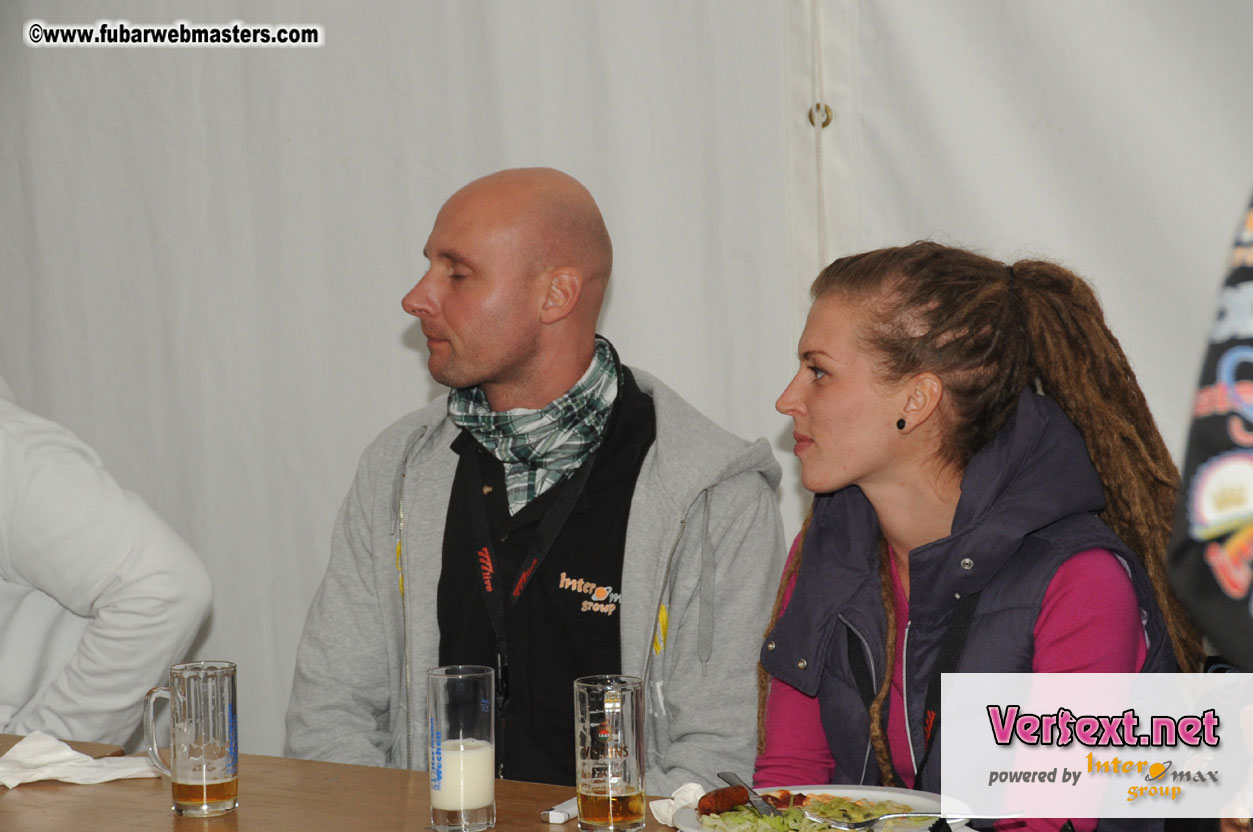 Friday - Behind the scenes & Party