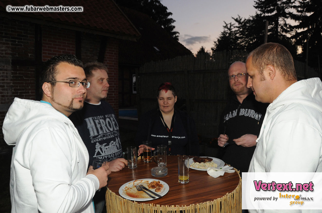 Friday - Behind the scenes & Party