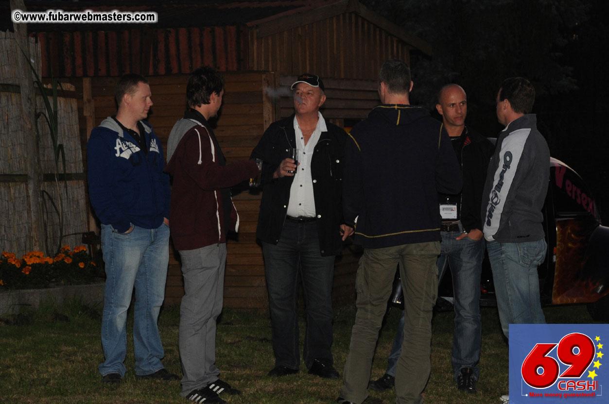 Friday - Behind the scenes & Party