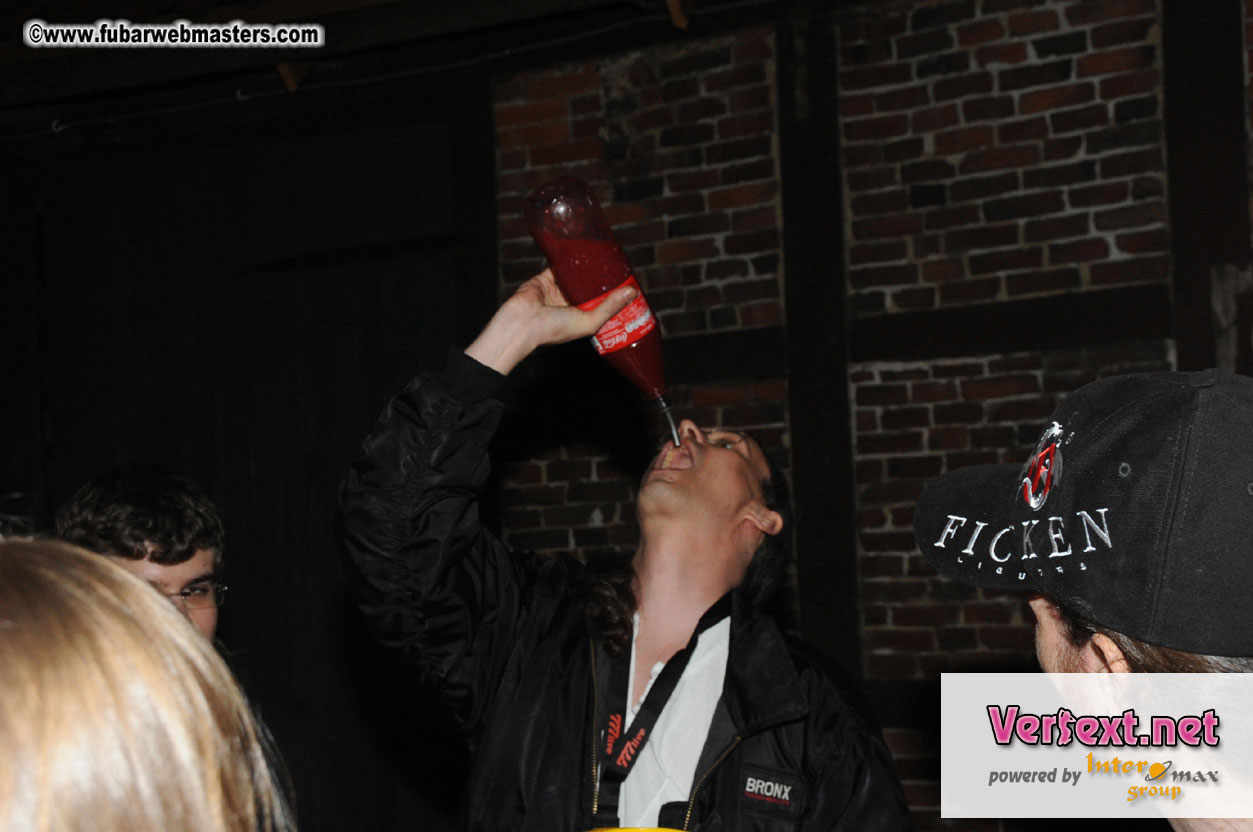 Friday - Behind the scenes & Party