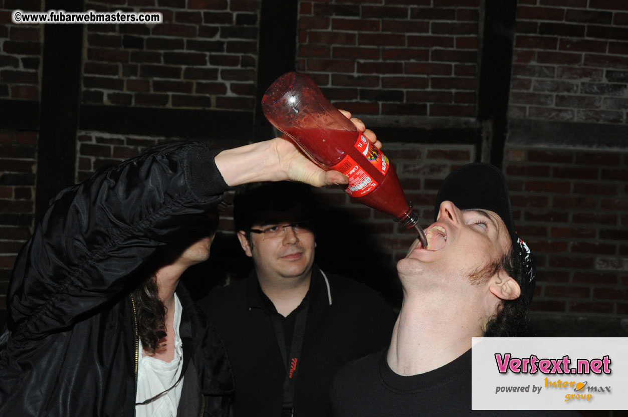 Friday - Behind the scenes & Party