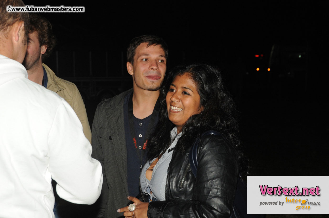 Friday - Behind the scenes & Party