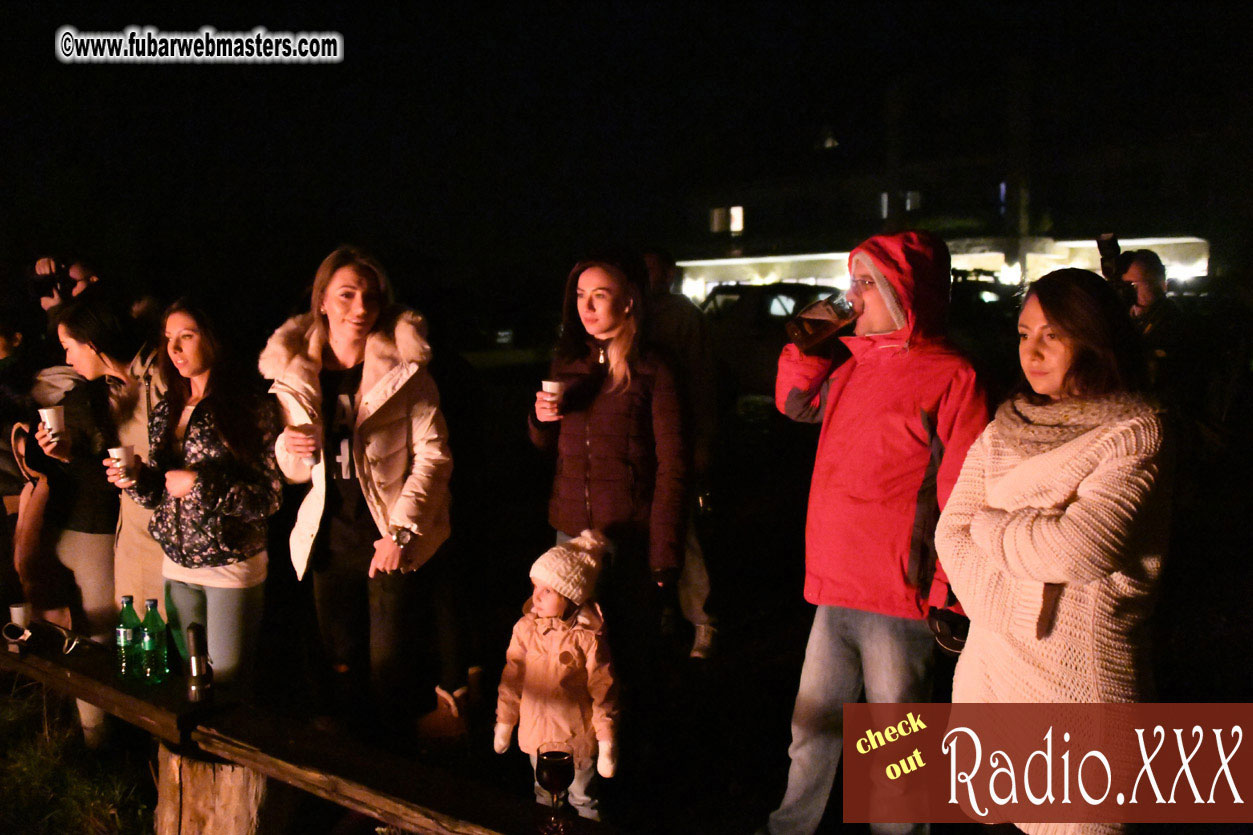 Prize Awards and Bonfire