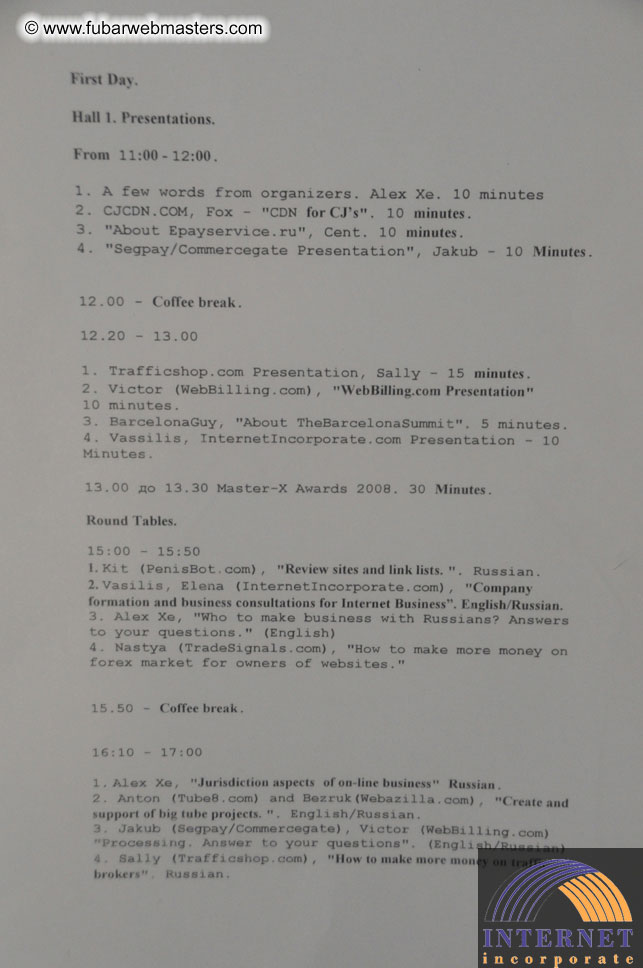 Seminars & RoundTable discussions