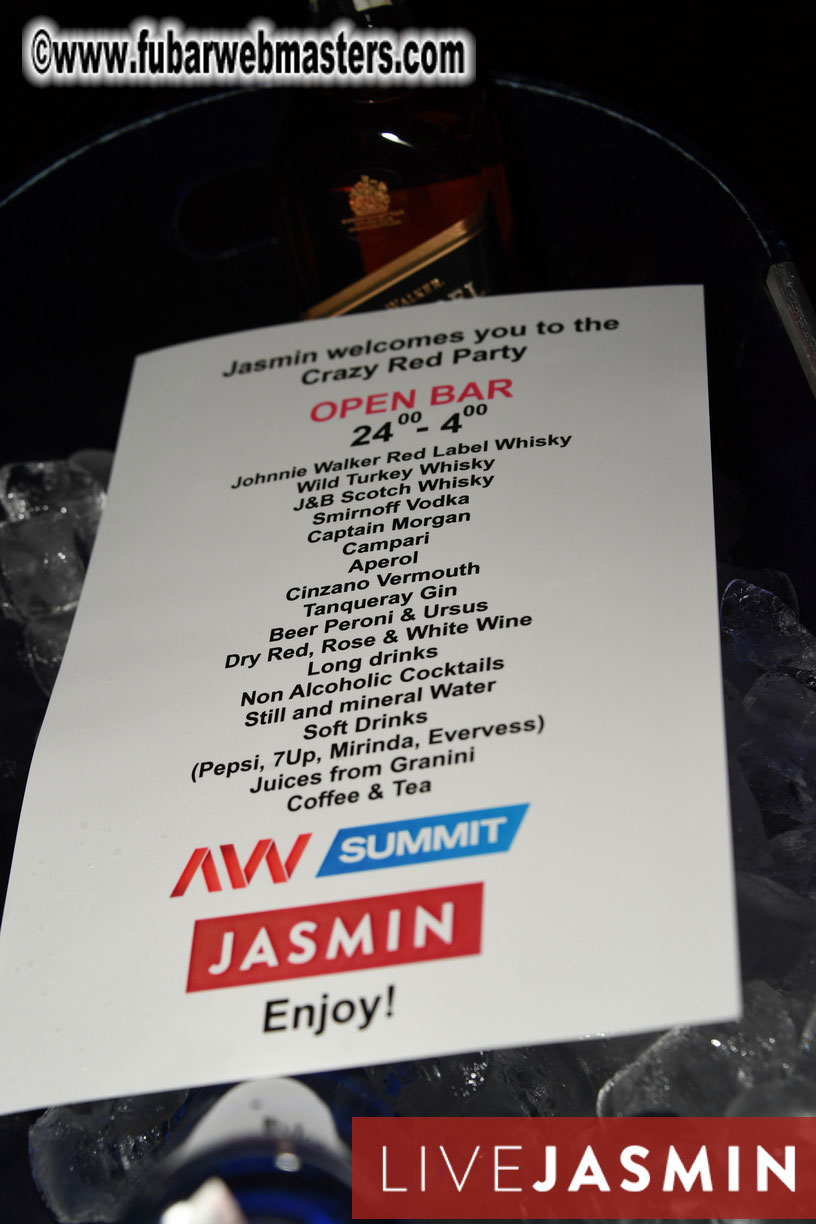 Jasmin Crazy Red Party
