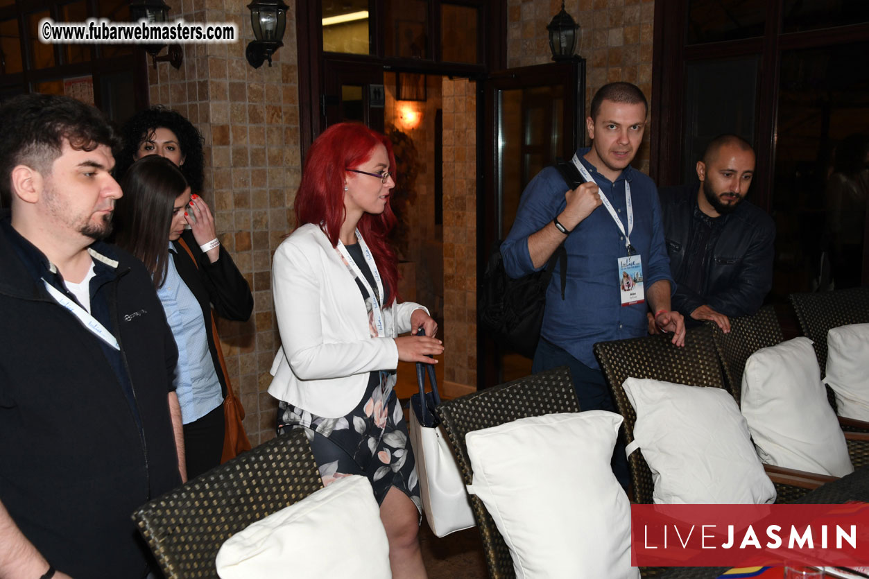 XLoveCam Dinner @ Crazy Beach