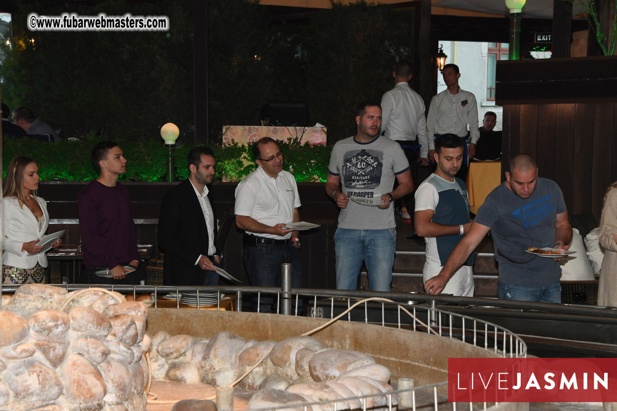 XLoveCam Dinner @ Crazy Beach