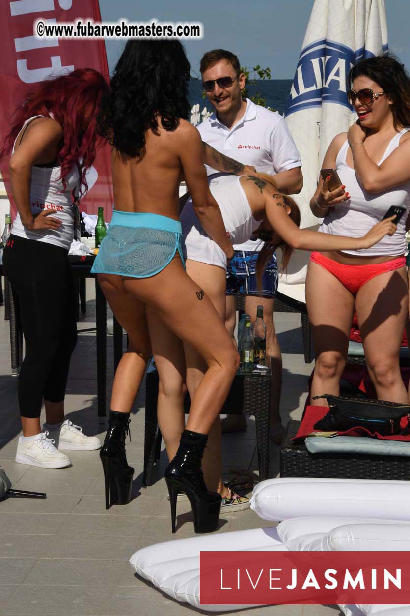 BongaCams & StripChat Pool Party