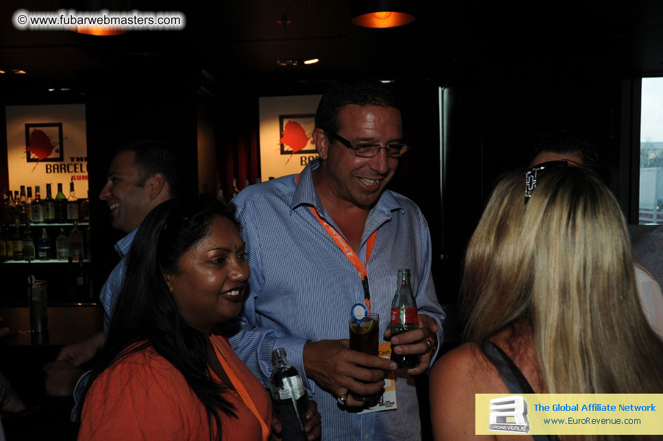 Welcome cocktails Poolside