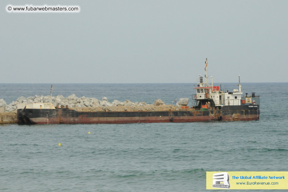 Dinner at the Catamaran